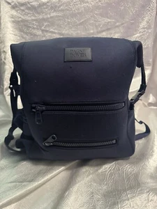 Dagne Dover Large Indi Neoprene Diaper Backpack Blue Pre-owned - Picture 1 of 18