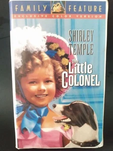 "The Little Colonel" Shirley Temple VHS Colorized Clamshell Family Feature VGC - Picture 1 of 7
