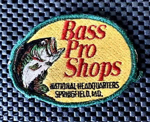 BASS PRO SHOPS CUCITO SU PATCH SEDE NAZIONALE SPRINGFIELD, MO. 4" x 3" - Foto 1 di 2
