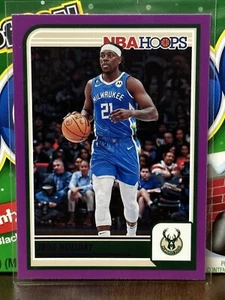 2023-24 Panini NBA Hoops Jrue Holiday Purple #200 Milwaukee Bucks - Picture 1 of 2
