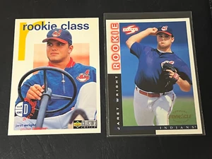 JARET WRIGHT ROOKIES (2) 1997 SCORE RC CARD #252 &COLL R CLASS CLEVELAND INDIANS - Picture 1 of 1