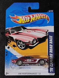 Hot Wheels '70 CAMARO ROAD RACE Super Treasure Hunt 2012 Rare With Case - Picture 1 of 2