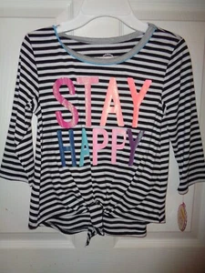 NWT Girls So... Shirt Size 7 / 8 Top Multicolor Top - Back To School - Picture 1 of 5