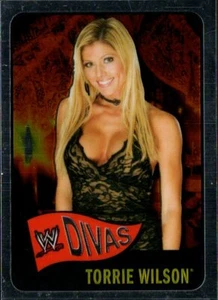 Topps Heritage 2006 cromo WWE Wrestling Card Divas #61 Torrie Wilson - Imagen 1 de 2
