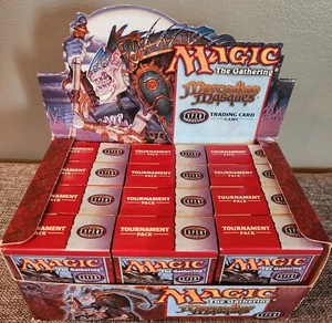 MTG: MERCADIAN MASQUES Tournament Pack display box w/12 deck boxes; NO CARDS - Picture 1 of 7