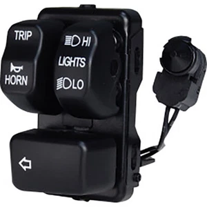 Left Side Handlebar Control Module Black fits Harley Davidson - Picture 1 of 1