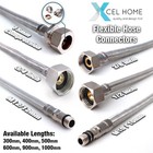 M10 M12 1/2" 3/8" 15mm Compression Kitchen Basin Mixer Flexi Hose Tap Connectors
