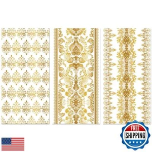 Peacoblue Rub on Transfer Aufkleber für Möbel Handwerk Dekor 6"x12" Vintage G - Bild 1 von 5