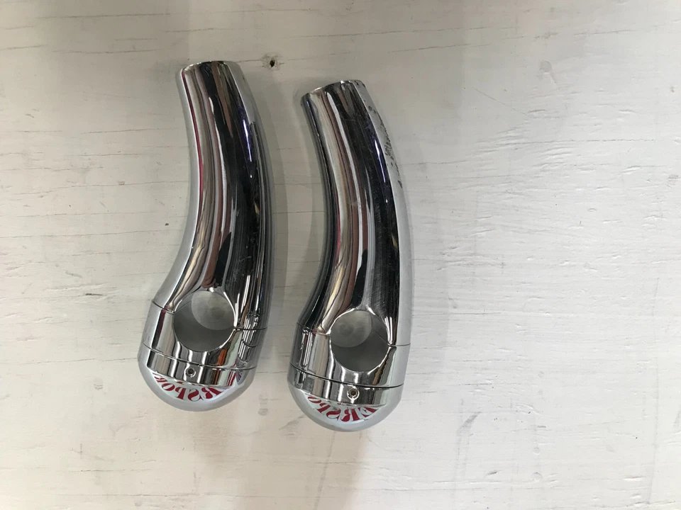 Elevadores de manillar C5E Show cromados 4" Honda 750 1100 Shadow Ace 55-133X Foto 1 de 4