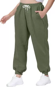 NEW Gboomo Womens Plus Size 2X Sweatpant Loose Athletic Jogger Pants High Waist - Picture 1 of 8