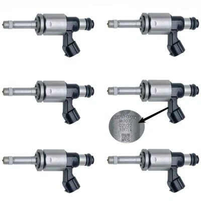 6 piezas nuevos inyectores de combustible 23250-0P090 para Toyota Tacoma Highlander 2016-20 3,5 L V6 Foto 1 de 4