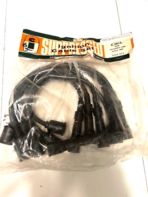 NOS Commercial Ignition Copper Cable Set Spark Plug Wire Triumph 2000 GT6 - Изображение 1 из 3