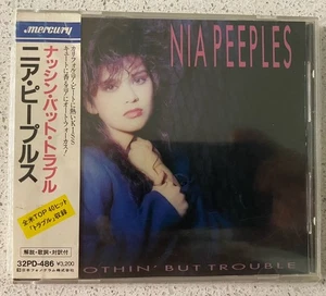 Nia Peeples – Nothin' But Trouble (CD) JAPAN OBI 32PD-486 RARE Promo ** - Picture 1 of 2