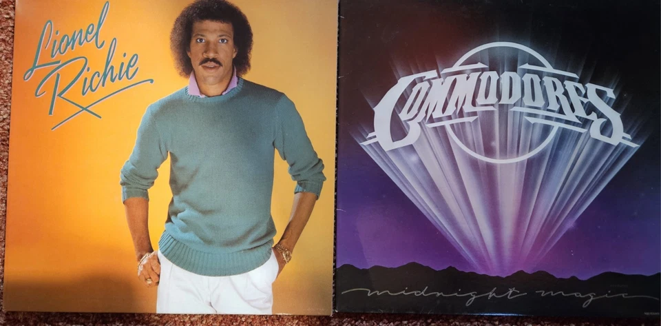 Lionel Richie And Commodores 2 Record Lp Lot  - Image 1 of 4