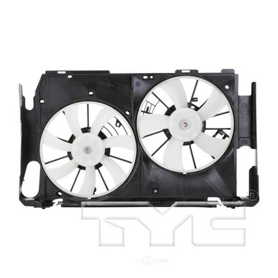 Conjunto de ventilador de radiador y condensador doble TYC 621320 para Toyota RAV4 06-12 Foto 1 de 4