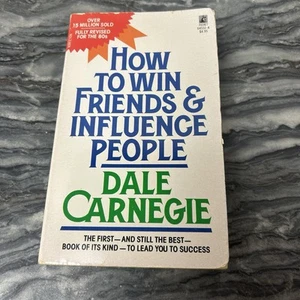 How to Win Friends and Influence People Dale Carnagie 1982 Paperback - Picture 1 of 4