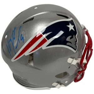 Matt Judon Autograph Patriots Helmet Authentic Speed - Picture 1 of 1