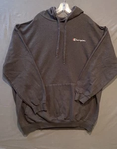 Champion Hooded Sweatshirt Mens 3XLT Gray Pullover Hoodie - Picture 1 of 9