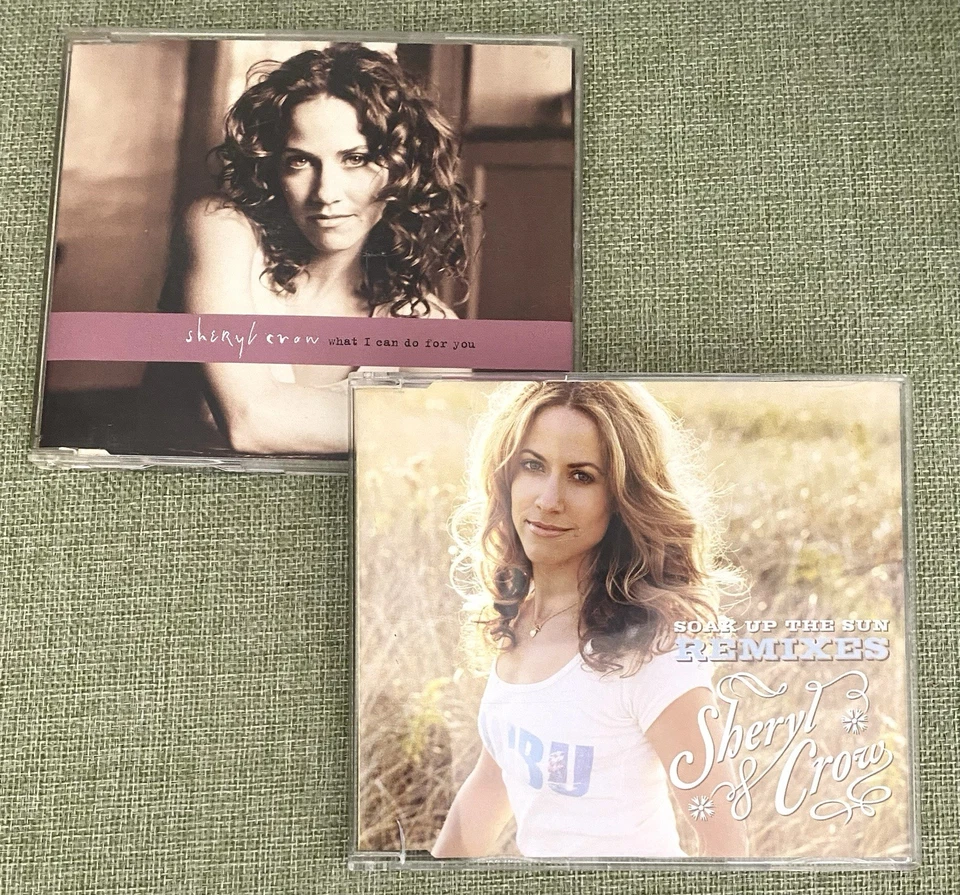 Sheryl Crow       ** CD LOT **    What I Can Do for You  --  Soak Up the Sun - Image 1 of 1