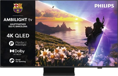 Philips LED smart TV 43PUS8600/12 43 Zoll Fernseher 4K Dolby Atmos EEK F - Bild 1 von 4