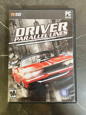 Driver Parallel Lines 2007 PC-DVD Driving Action Game w/Manual - Image 1 of 3