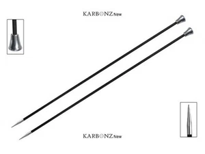 Knitter's Pride ::Karbonz Single Pointed Needles:: 9 US 14 in / 5.50 mm 35 cm - Picture 1 of 1