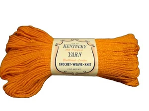 Vintage Kentucky All Purpose Rayon Yarn Orange #708 100 Yards - Picture 1 of 2