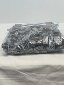 Legos Bulk Lot Gray Blocks Plates Pieces 2lb Gallon Size Bag - Picture 1 of 4