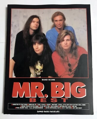 MR.BIG BEST BAND SCORE JAPAN GUITAR TAB Foto 1 de 4