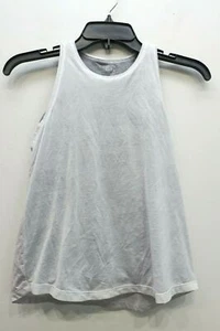 Athleta Girl Sleeveless Layered Panel Outdoor Racerback Tie Breaker Tank Top L - Picture 1 of 10