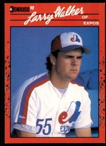 1990 Donruss #578 Larry Walker Rookie - Bild 1 von 2