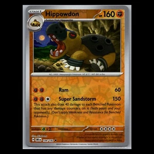 Hippowdon 106/182 Reverse Holo - Destined Rivals Pokemon Card - Picture 1 of 1