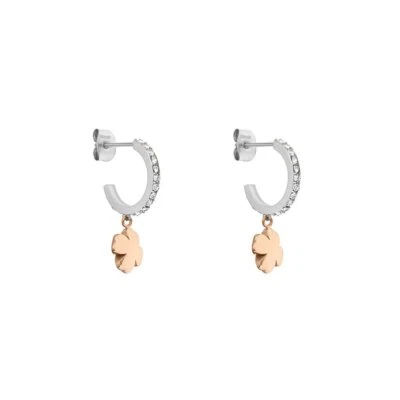 Orecchini Donna STROILI 1680349 Acciaio Inossidabile Quadrifogli - Immagine 1 di 4