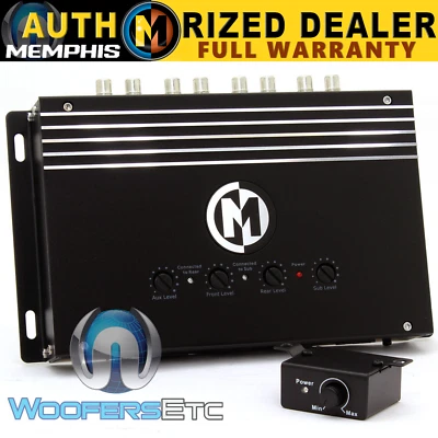 MEMPHIS 16-LL6A 6-CHANNEL LINE LEVEL ADAPTOR AUXILIARY INPUT for AMPLIFIER NEW - Image 1 of 4