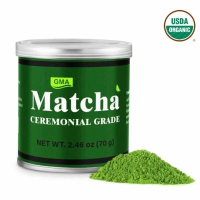 GMA Ceremonial Grade Matcha Green Tea Powder 2.46 oz For Brewing And Drinking - Image 1 of 4