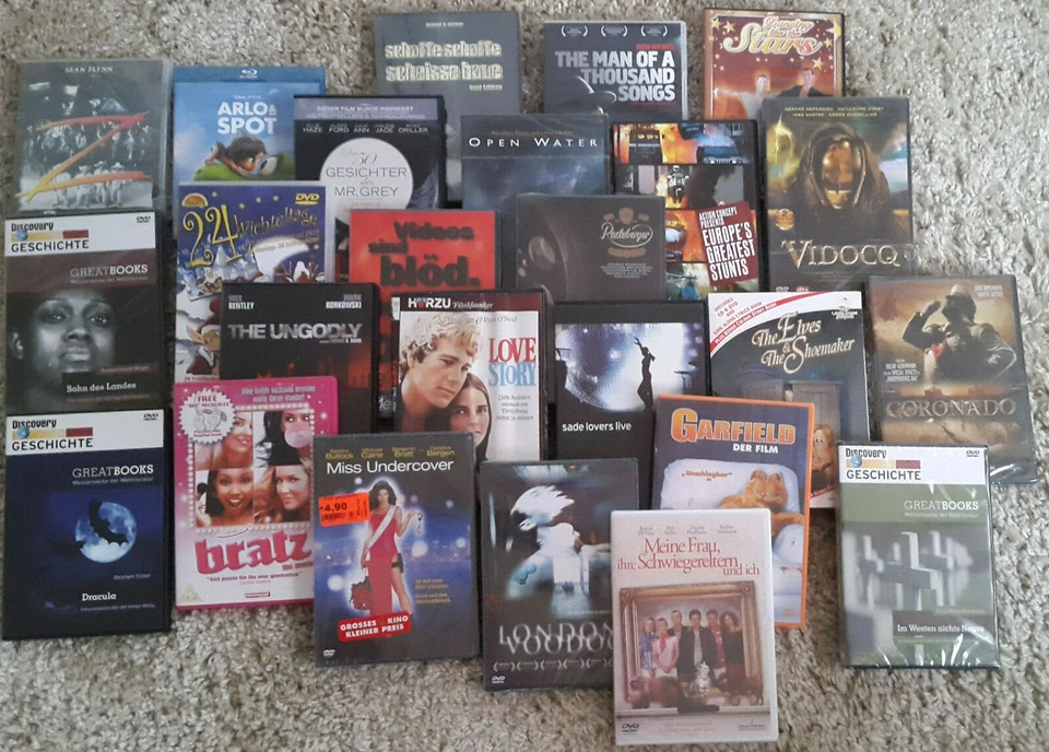 25 Dvds Sammlung Garfield - Mr. Gray - Bratz - London Voodoo Coronado Vidocq Uvm Foto 1 de 4