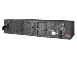 APC Rack PDU, Metered, 2U, 30A, 208V, 12 x C13s & 4 x C19 - Picture 1 of 3