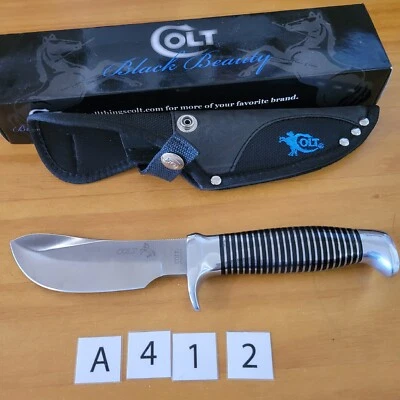 Cuchillo de belleza negro desollador Colt CT468 raro descontinuado  Foto 1 de 4