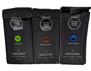 Kicking Horse Coffee Variety Pack - 3 Flavors -10oz. READ NOTES-ENJOY BY 02/2024 - Picture 1 of 2