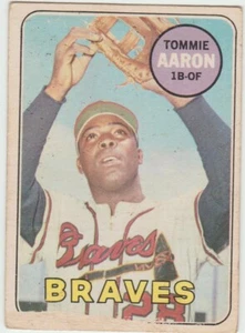 1969 O-pee-chee MLB #128 Tommie Aaron Braves - Picture 1 of 2