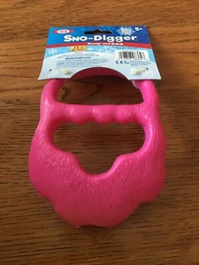 Ideal Sno-Digger Toy - Scoop and Build Snowman, Snow Forts, Walls - Pink -  NEW - Picture 1 of 3