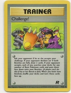 Entrenador Pokémon 2000 ¡desafío 74/82 sin holo! - Imagen 1 de 3