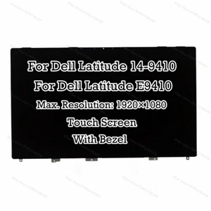 14.0" Dell Latitude 9410 2-in-1 FHD LCD LED Touch Screen Assembly Display 1YYWF - Picture 1 of 10