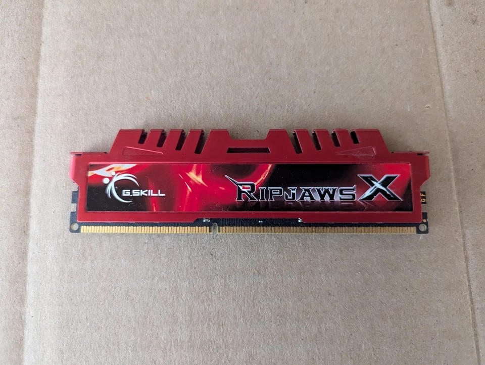 G.SKILL RIPJAWS X 8GB F3-12800CL10D-16GBXL DDR3-1600 DESKTOP RAM A3-14(1) - Image 1 of 4