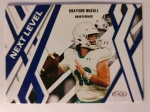 NFL Trading Card Football Grayson McCall North Carolina Wolfpack 2024 Sage - Bild 1 von 2
