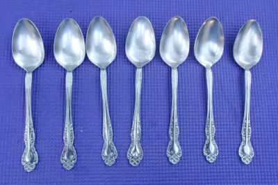 7-EKCO Eterna BEAUMONT Stainless Japan PLACE / SOUP SPOON 7 5/8" - Image 1 of 4