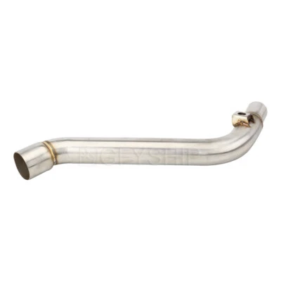 For Suzuki DR 650 SE 1996-2020 Motorcycle Exhaust Muffler Middle Link Pipe — 第 1/4 张图片