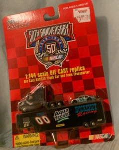 Buckshot #00 1997 Racing Champions Aqua Fresh 1:144 Team Transport NASCAR FT2 - Foto 1 di 1