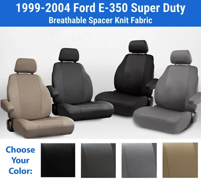 Fundas de asiento de malla fresca para Ford E-350 Super Duty 1999-2004 Foto 1 de 4