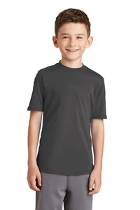Port & Company Youth Short Sleeve Performance 65/35 Blend T-Shirt PC381Y - Picture 1 of 23